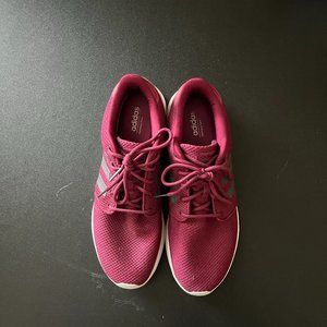 Adidas Womens QT Racer Maroon Running Shoes - Sz 11 - BB7311